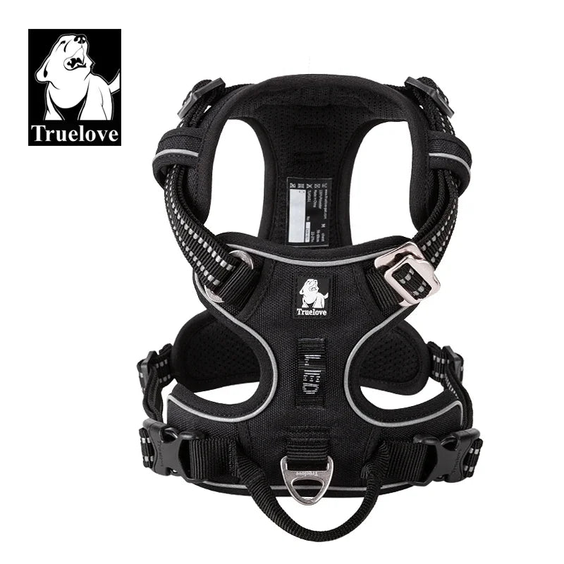 Truelove Reflective No Pull Dog Harness For Walking And Safety