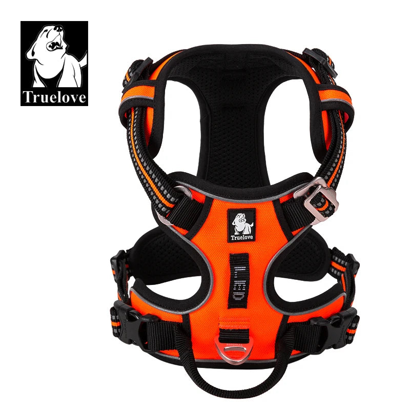 Truelove Reflective No Pull Dog Harness For Walking And Safety