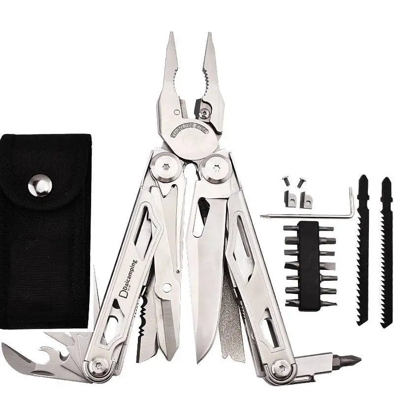 Daicamping DL30 Multi Tool Pliers With Folding Knife And Scissors