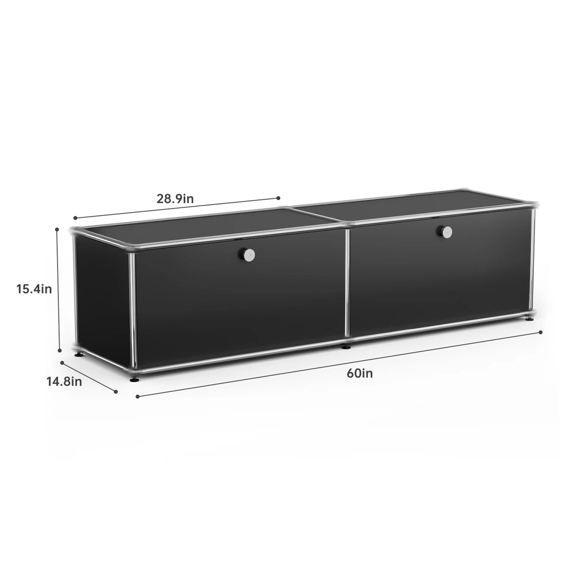 Modern Stainless Steel Storage Cabinet Organizer For Home Office