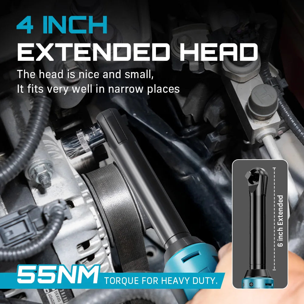 Seesii Cordless Electric Ratchet Wrench For Automotive Repairs