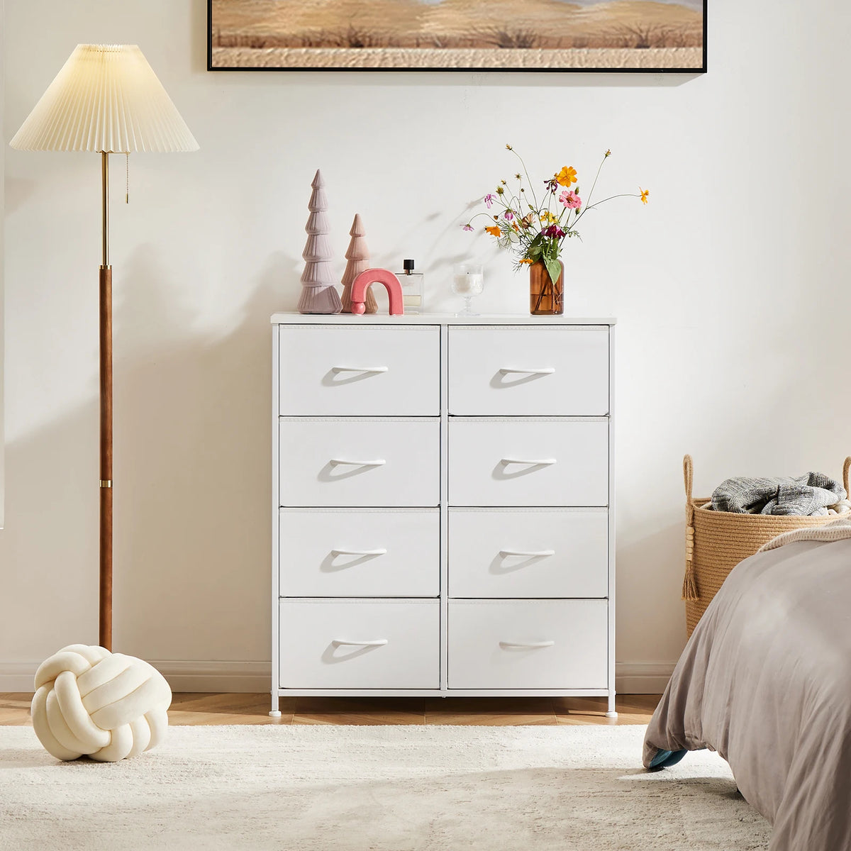 MCQ Modern Fabric Drawer Storage Cabinet For Living Room