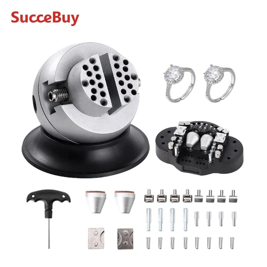 SucceBuy Ball Vise Engraving Setting Tool With Rotating Attachment