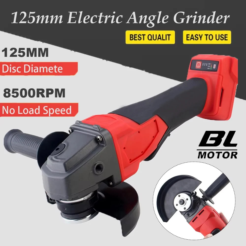 Magnitt Brushless Cordless Angle Grinder For Cutting And Polishing