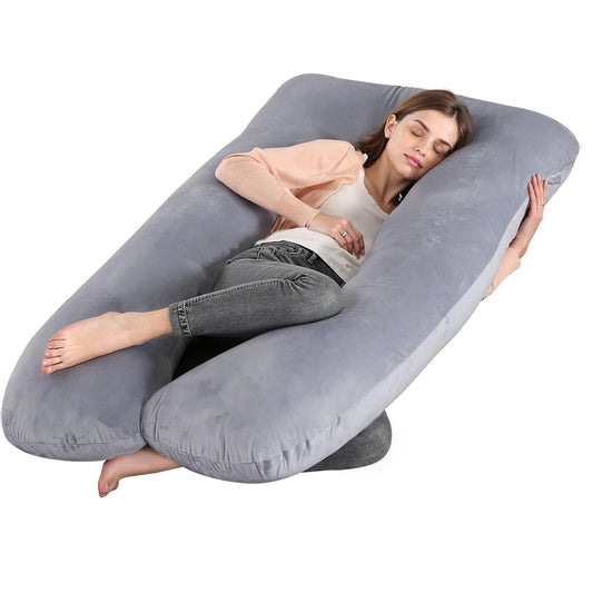 G Shaped Pregnancy Pillow For Full Body Maternity Support
