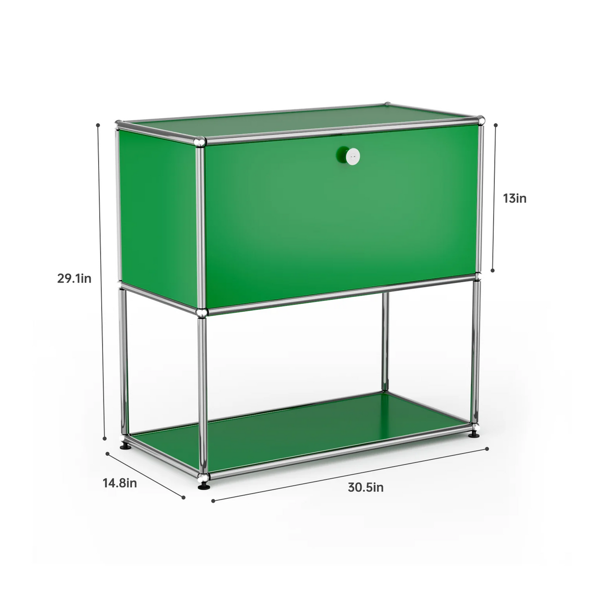 Modern Stainless Steel Storage Cabinet Organizer For Home Office
