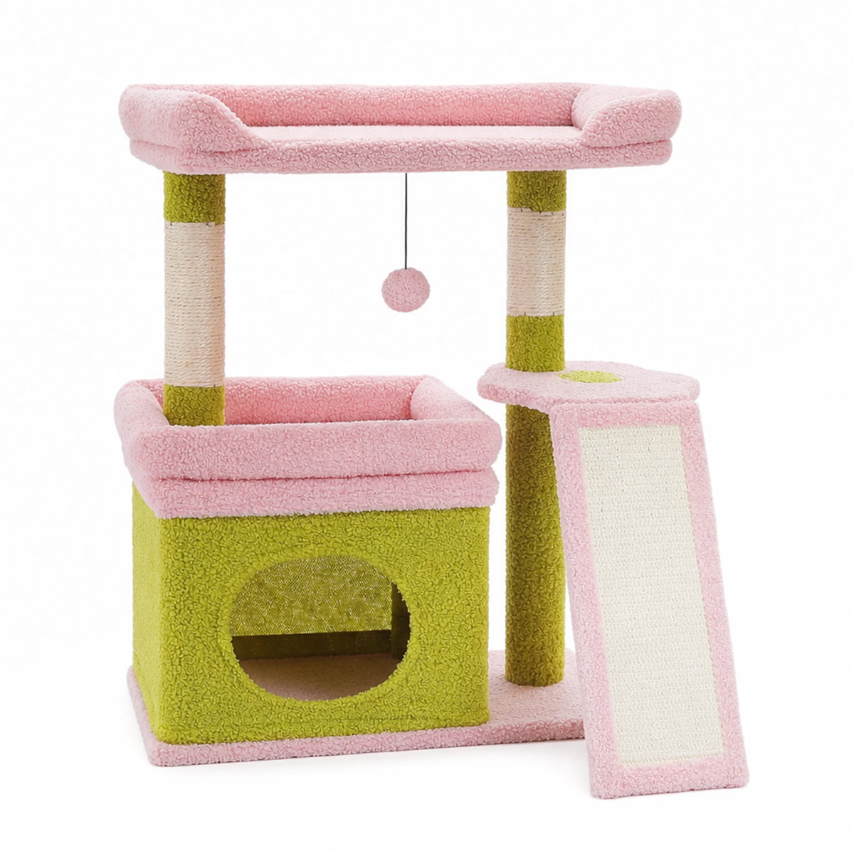 PAWZ Road Indoor Cat Tree With Sisal Scratching Post