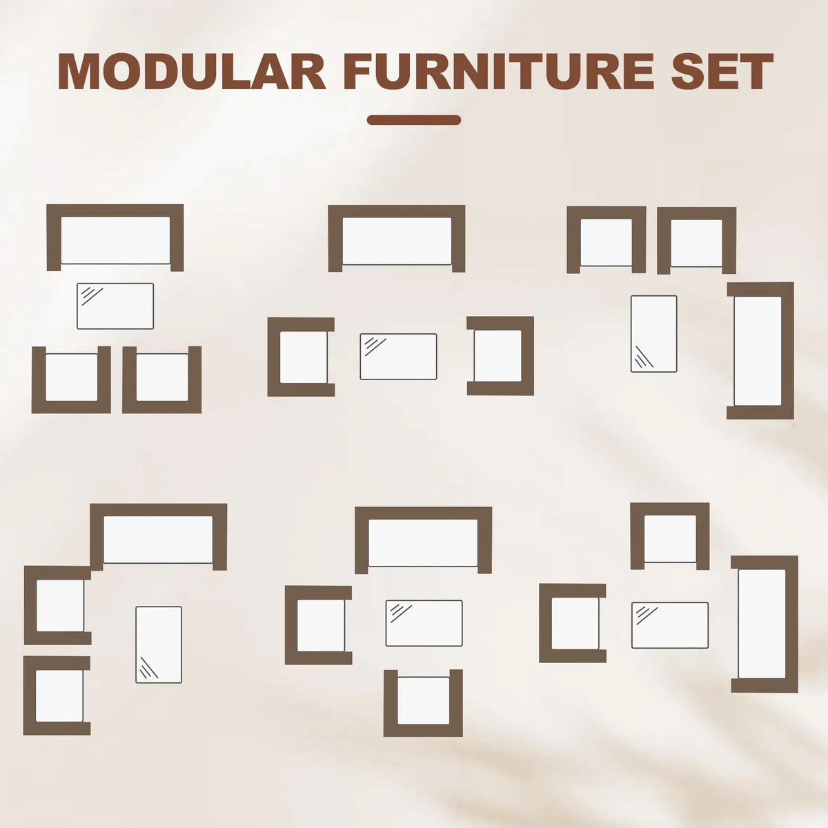 HiMISS Outdoor Rattan Patio Furniture Set With Cushions