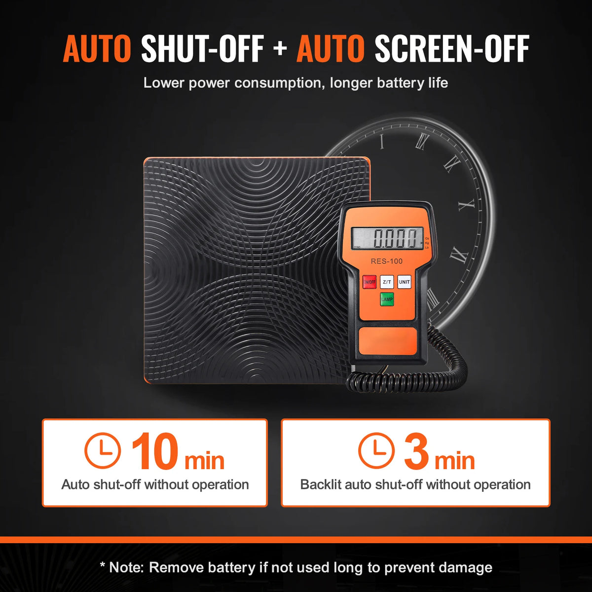 SucceBuy Refrigerant Charging Recovery Scale With Wired Remote Control