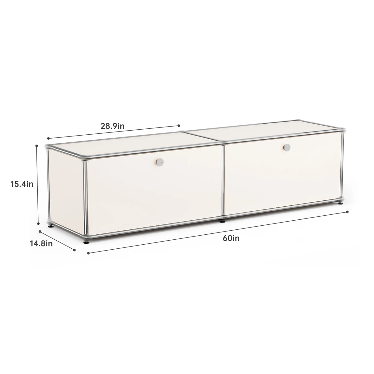 Modern Stainless Steel Storage Cabinet Organizer For Home Office