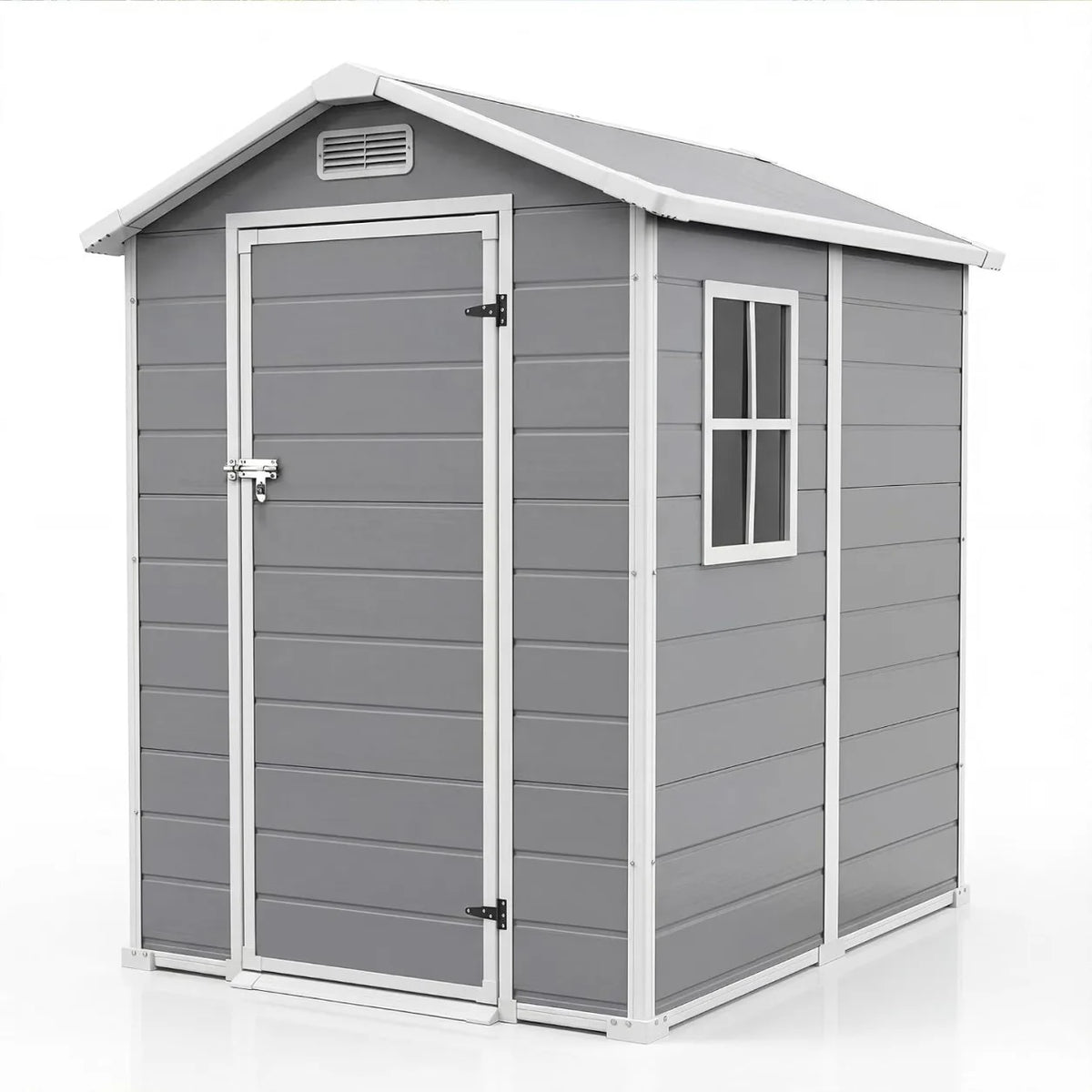 Waterproof Outdoor Storage Shed With Floor And Lockable Door