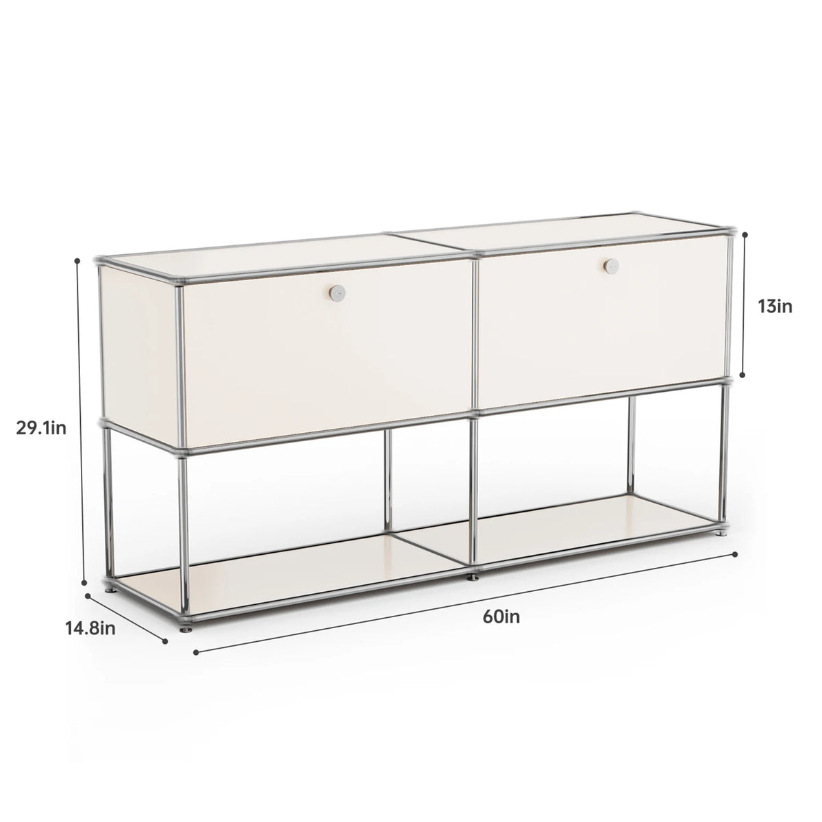 Modern Stainless Steel Storage Cabinet Organizer For Home Office