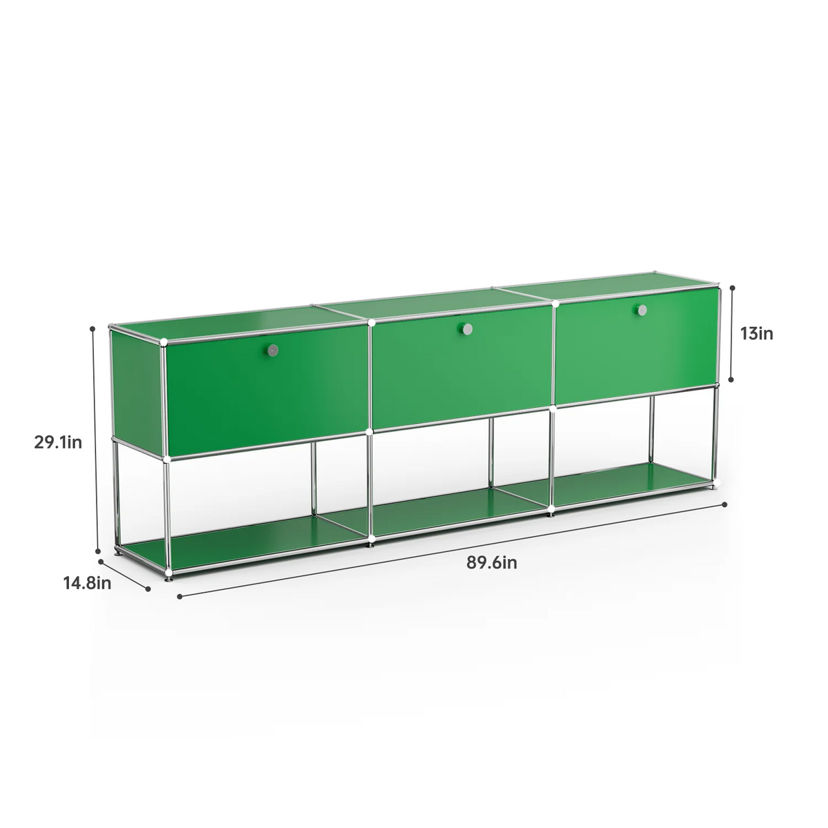Modern Stainless Steel Storage Cabinet Organizer For Home Office