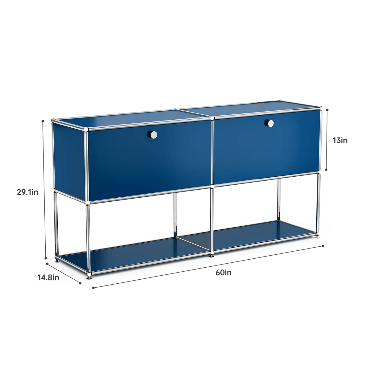 Modern Stainless Steel Storage Cabinet Organizer For Home Office