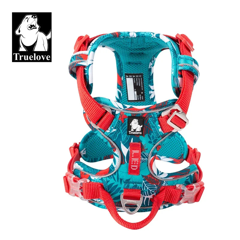 Truelove Reflective No Pull Dog Harness For Walking And Safety