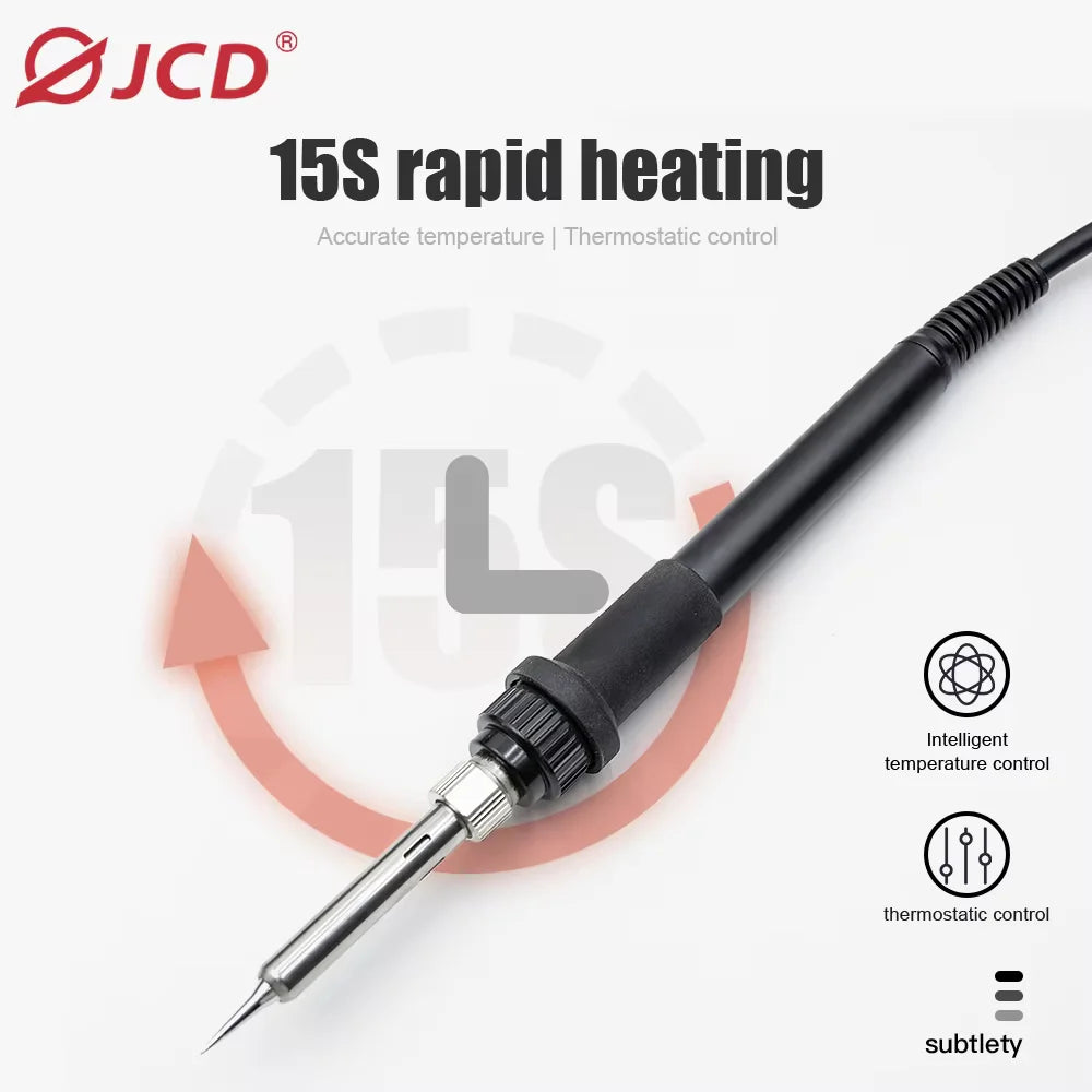 JCD 8586D Soldering Station With Hot Air Rework LCD Display