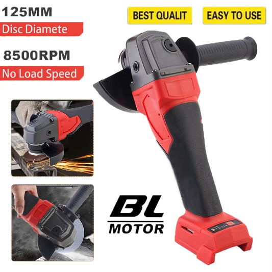 Magnitt Brushless Cordless Angle Grinder Compatible With Milwaukee Batteries