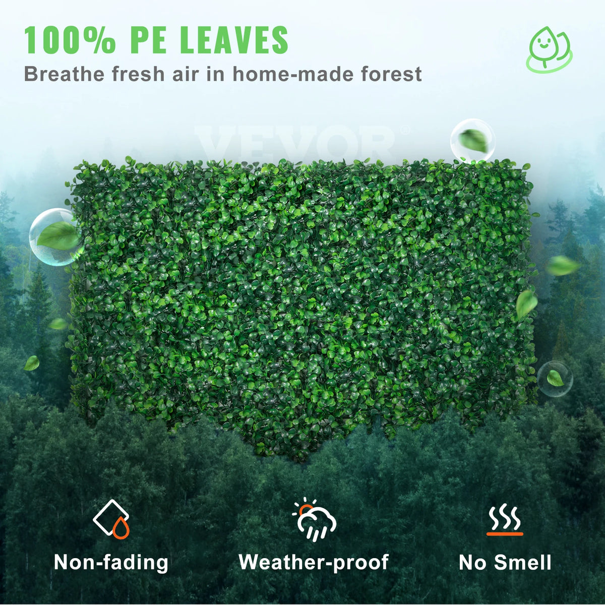 SucceBuy Artificial Boxwood Hedge Panels for Greenery Walls and Backdrops