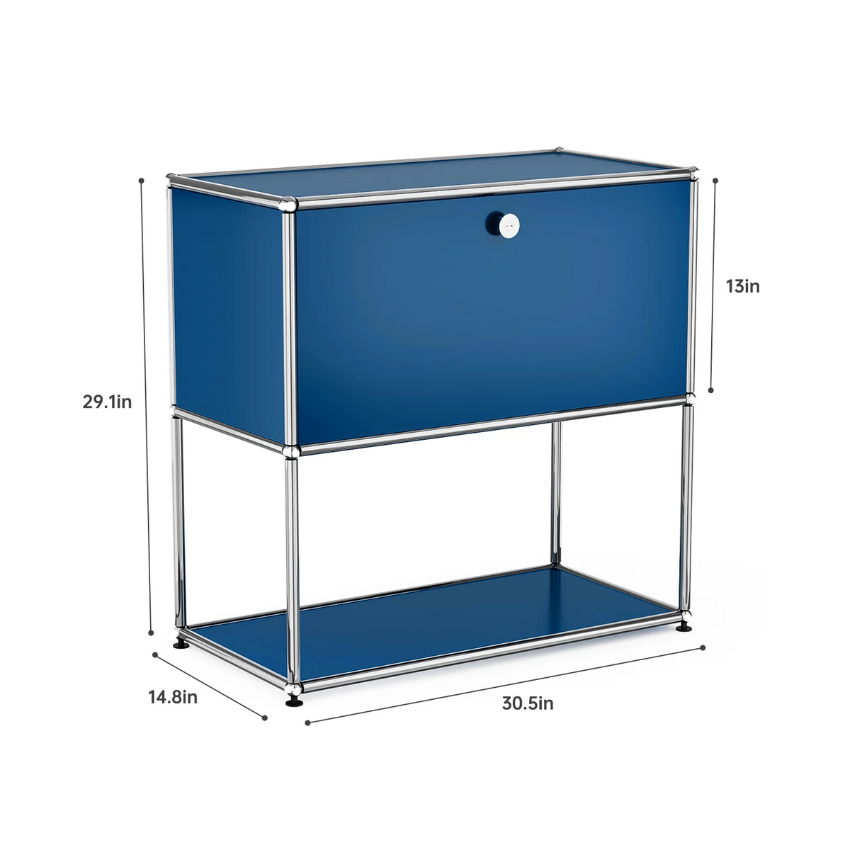 Modern Stainless Steel Storage Cabinet Organizer For Home Office