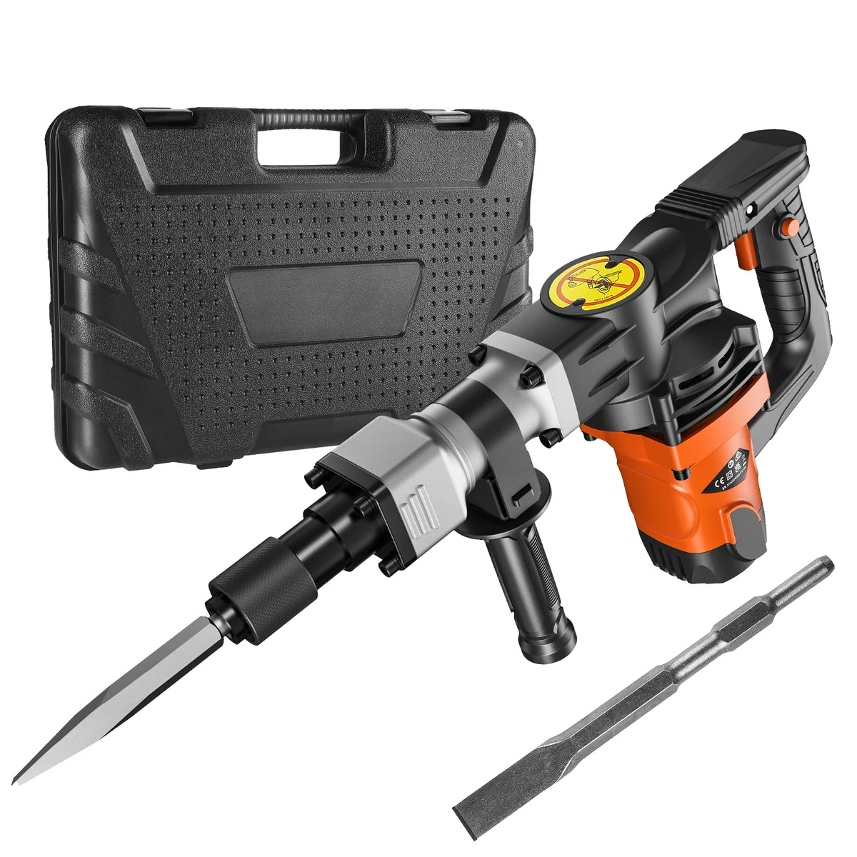 SucceBuy Electric Demolition Jack Hammer With Chisels